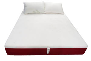 Venta mejor venta al por mayor a prueba de agua transpirable suave cama sábana ajustable cremallera protector de colchón acolchado impermeable Funda de colchón - Product Image 2