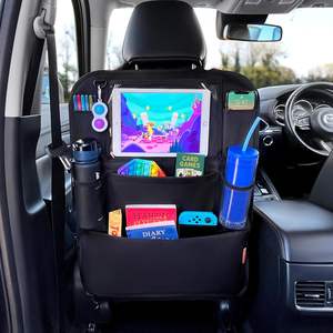Paquete de 2 Organizadores para Asientos de Coche, Organizador para el Respaldo del Asiento para Niños, Protector de Respaldo de Asiento de Coche, Embalaje para Venta por Correo - Product Image 5