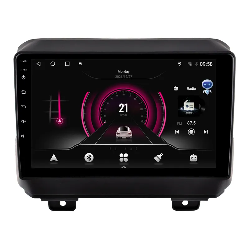 Witson Android Auto Radio Stereo Voor Jeep Wrangler 4 Jl 2018 - 2022 Gps Navigatie Carplay Multimedia Video Dsp
