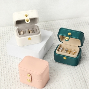Boîte à bijoux de voyage mignonne et compacte, facile à transporter, petite boîte à bijoux, ensemble de boîtes à bijoux, boîte à bijoux de voyage - Product Image 2
