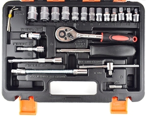 Đa-Chức Năng 53Pcs <span class=keywords><strong>1</strong></span>/<span class=keywords><strong>4</strong></span> "Tự Động Sửa Chữa Sâu Ổ Cắm Cờ Lê Công Cụ Thiết Lập Sửa Chữa Xe Thiết Lập Tay Công Cụ Thiết Lập - Product Image 4