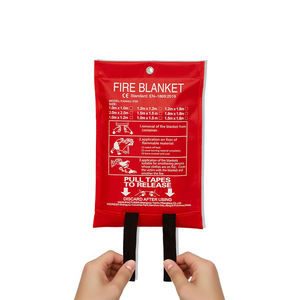 Coperta Antincendio YF in Fibra di Vetro di Alta Qualità con Rivestimento in Silicone, 1m x 1m, per Auto Elettriche, Resistente al Calore 550°C, Alta Resistenza Meccanica - Product Image 3