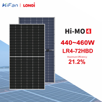Panel Surya Longi Hi-MO 6 550W Efisiensi Tinggi Bifasial Tipe-N Panel Surya Longi 450w 540w Panel Energi Surya