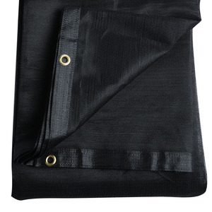 HDPE chống UV đen đan <span class=keywords><strong>Sun</strong></span> <span class=keywords><strong>Shade</strong></span> Net hàng rào kính chắn gió Màn hình sự riêng tư lưới vải cho khu vườn - Product Image 5