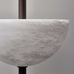 Lampadaire en marbre avec lumière LED pour la maison, salon, chambre à coucher, 300x1850mm, commande par interrupteur - Product Image 5