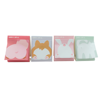 Nouveauté créative : Blocs-notes parfumés auto-adhésifs en forme de fesses de cochon, conformes IFRA, personnalisables, faible MOQ, OEM/ODM, pour niche de segment.