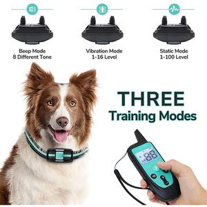 कुत्ते प्रशिक्षण कॉलर ip67 500 मीटर छाल नियंत्रण प्रशिक्षण और व्यवहार कॉलर कुत्ते प्रशिक्षण कॉलर कुत्ते प्रशिक्षण कॉलर - Product Image 2