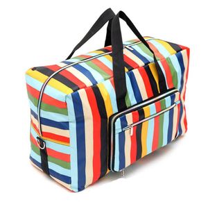 Sac de voyage pour femmes, grande capacité, sac à bandoulière portable, sac de week-end imperméable avec impression de dessins animés - Product Image 2