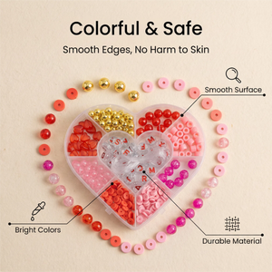 ชุดทำเครื่องประดับลูกปัดพลาสติก DIY สำหรับเด็กผู้หญิง พร้อมเทปกาว ภาพเพชรสำหรับเด็กอายุ 4-12 ปีขึ้นไป ของเล่นศิลปะสร้างสรรค์สร้อยข้อมือ (บรรจุกล่อง) - Product Image 6