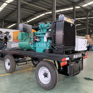 เครื่องกำเนิดไฟฟ้าดีเซลแบบเงียบ 80KW โครงเปิด พร้อมแผงควบคุมดิจิตอล ระบบระบายความร้อนด้วยอากาศ ATS สตาร์ทอัตโนมัติ ราคาโรงงานถูก - Product Image 3