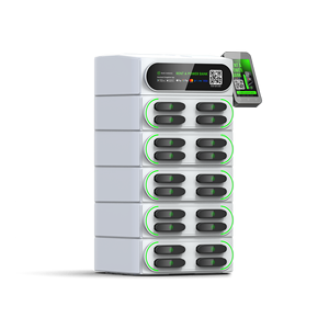 Ngân hàng điện cầm tay kiosk 20 khe cắm <span class=keywords><strong>Stack</strong></span> ngân hàng điện cho thuê trạm chia sẻ Powerbank sạc máy bán hàng tự động với POS - Product Image 4