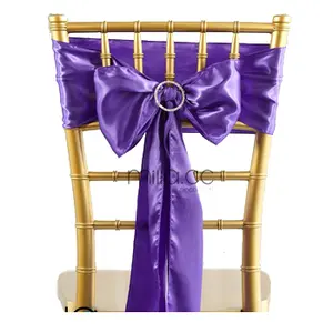 Universal satin chair sash made in China