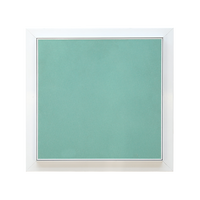Panneau d'accès décoratif pour plafond en aluminium et plaque de plâtre