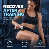 Pistolet de massage électrique multifonctionnel pour tissus profonds, le plus vendu, pour la relaxation musculaire et l'application corporelle