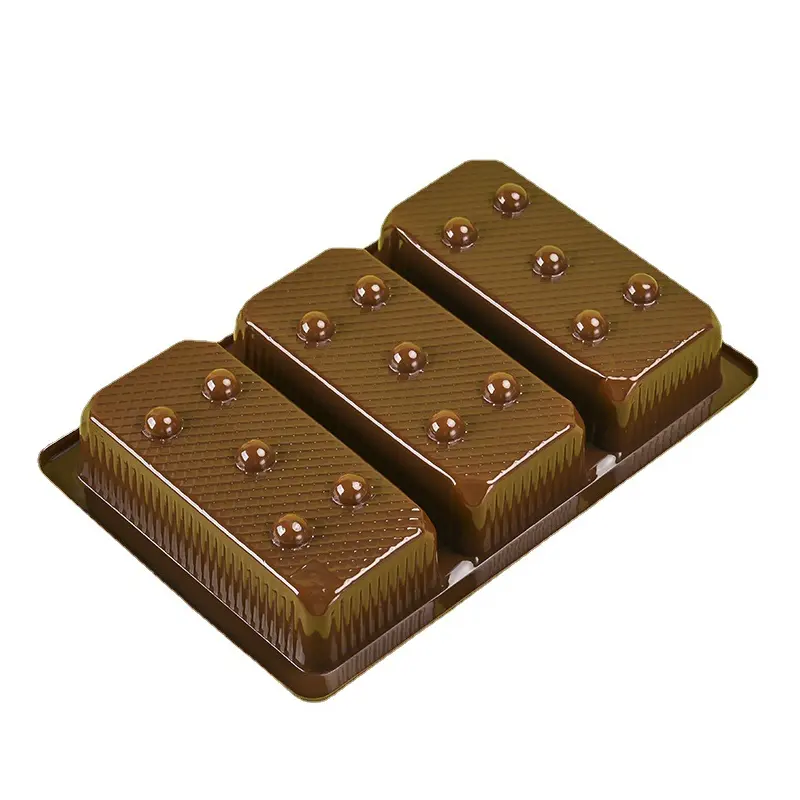 Accept Custom New Disposable Biscuit Mooncake Cookies Inner Tray Packaging Box PP Material Plastic Blister Boxes