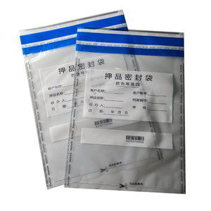 Custom Printed Deposit Bag Tamper Proof Security Bag <strong>Envelope</strong> for <strong>Cash</strong> Money