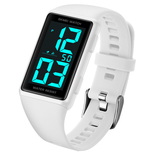 Skmei 1862 Custom Logo Reloj De Hombre Waterproof Stop Watch Alarm Rectangle Men's Led Stopwatch Sports Digital Sports Watch