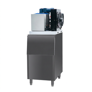 Machine à glace en flocons en acier inoxydable YISO avec moteur, capacité 130L, puissance 1360W, automatique, pour supermarchés et bars à salades - Product Image 1