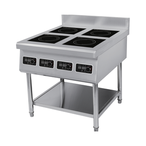 Equipo de Cocina Comercial <span class=keywords><strong>para</strong></span> Restaurantes, Cocina de Inducción Eléctrica de 3500W/5000W con 4 Quemadores, Control Táctil y con Perillas - Product Image 1