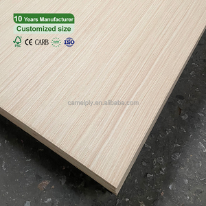 Camelply Poplar Maple, sồi trắng, óc chó tự nhiên hoặc EV gỗ Veneer ván ép tấm cho đồ nội thất và trang trí nội thất - Product Image 3