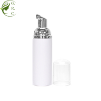 Bouteilles Distributrices de Mousse Nettoyante en Plastique PET Argenté, Vides, 30ml, 50ml, 60ml, 70ml, 80ml, 100ml, Vente Directe Usine