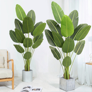 Vendita Diretta Fabbrica: Palma Artificiale Decorativa da 160 cm, Albero di Banano Artificiale per Interni - Product Image 3