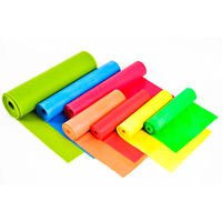 Bandas de Resistencia de Látex para Ejercicios de Cadera y Piernas, Personalizadas con Impresión, Bandas Planas de Yoga para Deportes