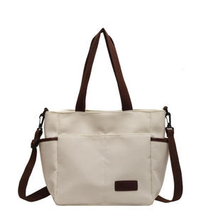Fashion <b>Bag</b> Women's Shoulder <b>Bag</b> Women's Cotton Canvas Handheld Shopping <b>Bag</b> - Product Image 2