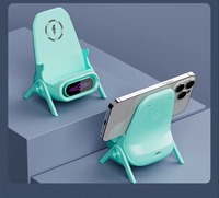 Chargeur sans fil et support de téléphone portable innovant multifonctionnel 2025, petit siège paresseux, support magnétique pour la diffusion de données TV