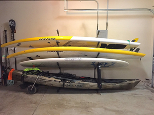 RUIMEI 5 Supports de rangement pour planche de surf Supports de <span class=keywords><strong>kayak</strong></span> d'extérieur robustes et autres supports de rangement pour planches à pagaie - Product Image 6
