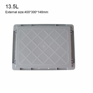 Bán Thùng Đựng Sữa Bằng Nhựa Có Thể Xếp Chồng Lên Nhau Màu Đen Hạng Nặng 16 26 Quart - Product Image 5