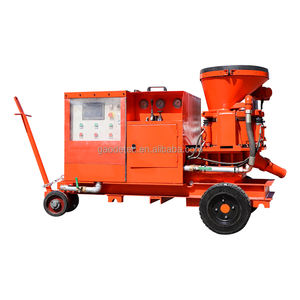 Pompe à gravier à pois 9.5m3/h machine électrique à béton projeté sec et humide pour TBM pulvérisation de gravier à pois - Product Image 1