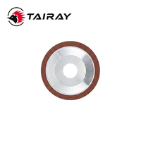 Meule diamantée à base de résine TAIRAY, forme coupelle, pour affûtage d'outils en carbure de tungstène BW 125*32*10*3