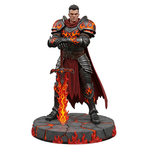 تمثال فارس درع متوهج ثلاثي الأبعاد مصنوع من البي في سي بتصميم مخصص، نموذج للجمع وزينة للمكتب - Product Image 4