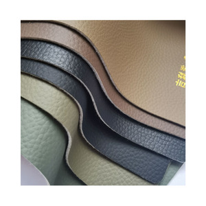 Cuero sintético antimoho de alta calidad con patrón de grano Litchi para muebles para el hogar sillas coches - Product Image 1