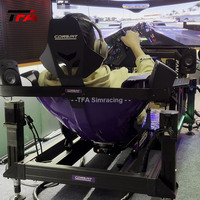 aluminium simulateur de cockpit de course siège voiture conduite simulateur de course jeu de cockpit simulateur de course