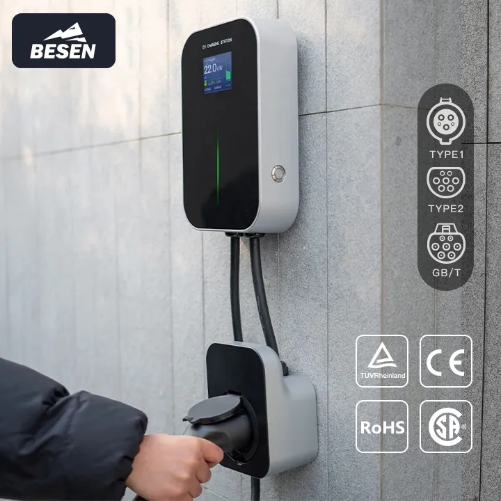 32A BESEN EV evreli Wallbox 22kw elektrikli araç şarjı