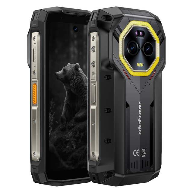 Mini Rugged Water Resistant IP68 Smartphone 4.7 Inch Night Vision Camera 6200mAh Battery 15W Wireless Charging Fingerprint GSM