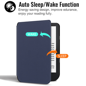 Funda inteligente de piel sintética para <span class=keywords><strong>Kobo</strong></span>, Funda delgada de 6 pulgadas para <span class=keywords><strong>Kobo</strong></span> Nia, 2020 - Product Image 3