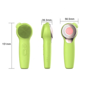 Mini điện sâu rửa mặt làm sạch chất tẩy rửa Silicone mặt làm sạch bàn chải điện Sữa rửa mặt da - Product Image 6
