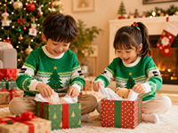 Pull tricoté de Noël confortable et chaud 100 % acrylique respirant pour homme et femme, idéal pour les fêtes d'hiver
