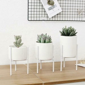 Planteur de jardin <span class=keywords><strong>en</strong></span> céramique pour <span class=keywords><strong>fleurs</strong></span>, support multicolore pour <span class=keywords><strong>Pot</strong></span> de <span class=keywords><strong>fleurs</strong></span> multicolores, pour l'intérieur, offre spéciale - Product Image 2