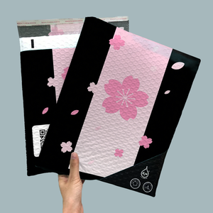 Sobres de Burbuja Ecológicos con Logotipo Personalizado Impreso al por Mayor, <span class=keywords><strong>Paquete</strong></span> de Envío para Calcetines, Bolsas de Correo Acolchadas - Product Image 1