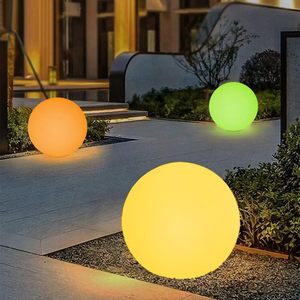 Luz extérieur extérieur grand extérieur <span class=keywords><strong>Kula</strong></span> Ogrodowa jardin éclairage boule cour décoration solaire Globe lanternes lumières 50cm - Product Image 3