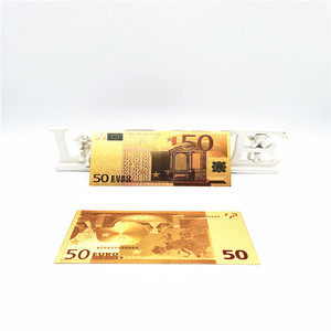 Billete Conmemorativo de 500 Euros y 200 Euros con Lámina de Oro, para Colección o Regalo - Product Image 4