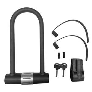 <span class=keywords><strong>Antivol</strong></span> portable pour vélo, cadenas en <span class=keywords><strong>U</strong></span> en acier, câble de sécurité pour VTT, chaîne en alliage de zinc, accessoires pour véhicules et motos pour le cyclisme - Product Image 2