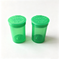 Flacons à presser 6Dr 13Dr 19Dr 30Dr 60Dr avec couvercle à clapet anti-enfant pour pilules, médicaments et fleurs, avec couvercle rabattable