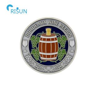 Pièces commémoratives personnalisées en 3D du drapeau français <span class=keywords><strong>de</strong></span> Paris, France, souvenirs des forces armées, vétérans, pièces <span class=keywords><strong>de</strong></span> défi françaises personnalisées - Product Image 6