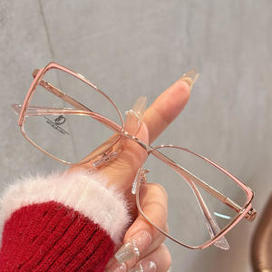 กรอบแว่นตา Qianai ทรงแคทอาย ป้องกันแสงสีฟ้า สำหรับผู้หญิง เลนส์อะซีทิลีน ทรงเต็มกรอบ สไตล์ยุโรป - Product Image 3