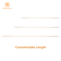 Chaîne de lunettes en métal à double anneau, longueur personnalisable, anti-chute, cordon pour lunettes de soleil, accessoires minimalistes pour femmes